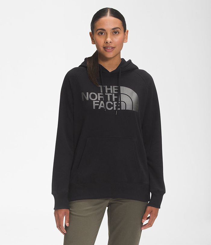 Sudadera Con Capucha The North Face Mujer Luxe Half Dome Pullover Negras - Peru 62730VKBD